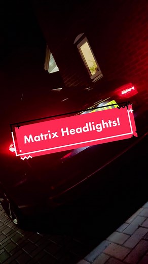 Enhanced Audi Matrix Headlights Technology