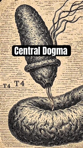 70 year old central dogma change🤯