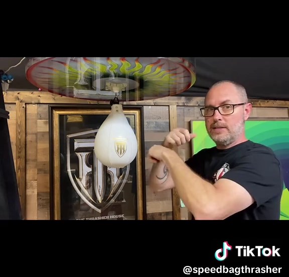 Want to learn how to speed bag. Check out my playlist “The easy way to speed bag” on YouTube. Takes you from beginner to beast. #speedbag #freestyle