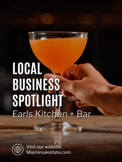 LOCAL BUSINESS SPOTLIGHT – SOUTH MIAMI If you’re craving a place with great food, creative drinks, and a lively Miami vibe, Earls Kitchen Bar at Dadeland has you covered. With everything from fresh seafood and juicy steaks to inventive sushi and craft cocktails — Earls serves up delicious moments worth sharing. 👉 Tag someone you want to bring here next! Sebastian M. Garcia, CPS, MSIRE Luxury Real Estate Advisor Audrey Ross Team | Compass (305) 815-8041 sebastian.garcia@compass.com #LocalBusines