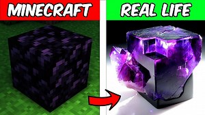 Minecraft Blocks In REAL LIFE!