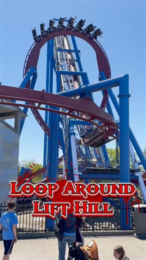 Banshee at Kings Island is one of the rare rides that features a lift hill that goes through the loop #rollercoaster #kingsisland #sixflags | In The Loop