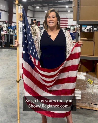 Get your flag in time for the 4th! 🇺🇸 Order by 6/25 with standard shipping or by 6/30 with expedited shipping and your flag will arrive in time to fly on Independence Day! | Allegiance Flag Supply