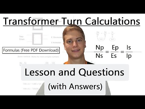 Transformer Turns Ratio Calculations