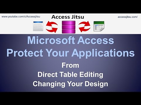 Microsoft Access Protect Your Applications