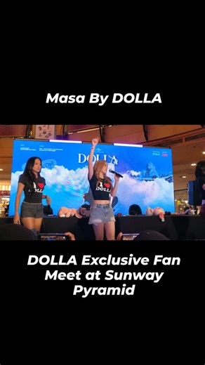 Highlight for DOLLA "Masa" live performance during DOLLA Exclusive Fan Meet at Sunway Pyramid @dolla.official @universalmusicmalaysia @universalmusic_my Shot on HUAWEI Pura 80 Pro #dolla #masa #universalmusicmalaysia | TrendGrnd | Facebook