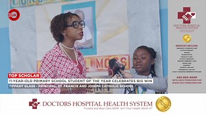 11-Year-Old Primary School Student Becomes Student Of The Year NASSAU, BAHAMAS – Representing Saint Francis & Joseph Catholic Primary School, sixth grader Abbigail Moss emerged victorious from a pool of over 100 nominees as this years Bahamas Primary School Student Of The Year. | Our News Bahamas