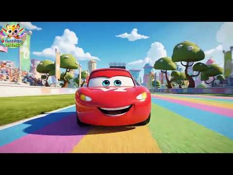 Lightning McQueen Goes Vroom Vroom Vroom | Fun Nursery Rhymes for Kids | Baby Songs