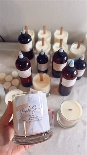 Does your candle pass the “clean” test? 🌿👀 Watching these beauties solidify! ☁️✨ I’m currently pouring a fresh small batch of candles. 🕯️ I’m curious—when you look at the candles in your home right now, do you know what’s in them? 🤔 I switched to making my own because I wanted a 50–60 hour burn time ⏳ without the toxins. There is nothing better than a slow, clean burn that you can actually feel good about breathing in! 🌬️💎 • Organic & Non-Toxic 🌱 • 50–60 Hour Burn 🔥 • Hand-Poured with Lo