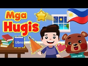 Mga Hugis Shapes Song | Flexy Bear Original Awiting Pambata Nursery Rhymes & Songs