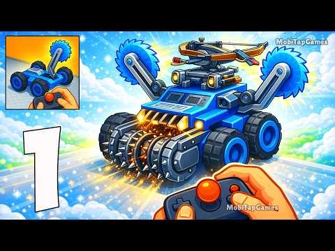 ⚙️ Pocket Bots Battle Robots - Gameplay Walkthrough - Robot PvP Arena Battles (iOS, Android)