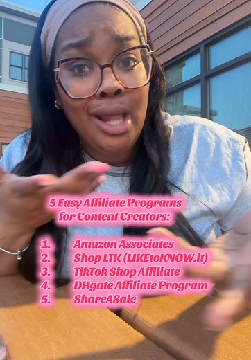 5 Easy Affiliate Programs for Content Creators