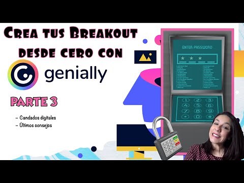 Cómo crear un Breakout o Escape game con genially desde 0 - PARTE 3 - CANDADO DIGITAL