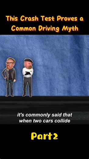 This Crash Test Proves a Common Driving Myth. Pt2 Experiments #52 #Mythbusters #science #explained #liveperformance | Myth Busting Episodes