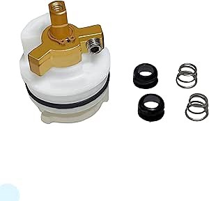 ALITZ RP1991 Shower Cartridge Replacement Kit – Compatible with Delta 1600 Series Faucets, Includes RP4993 Seats & Springs, Brass & Plastic