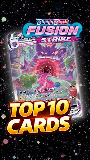 Fusion Strike Top 10 Cards Pokemon TCG