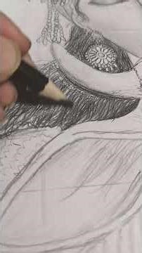 Krishna ji with a cow sketching🐮