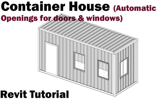 如何用Revit制作集装箱房