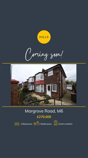 Spacious Three-Bedroom Semi-Detached Home Near Manchester