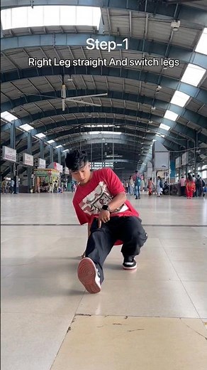 Basic Footwork tutorial ( 2-steps ) #bboytutorial