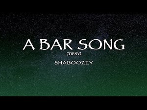 Shaboozey - A Bar Song (Tipsy) (Lyrics)