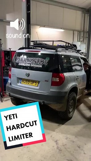 Skoda Yeti 2.0 TDI Hardcut Limiter 👌 #skoda #yeti #hardcut #hardcutlimiter #pops #popsandbangs #popcornlimiter #darkside #darksidedevelopments