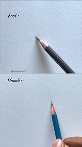 275K views · 13K reactions | Foot Or Thumb Drawing #art #viralreels #footdrawing #artgallery #explore #trendingreels #artdaily #artlover #drawing #artsywish002 | Rahul Kumar Verma | Facebook