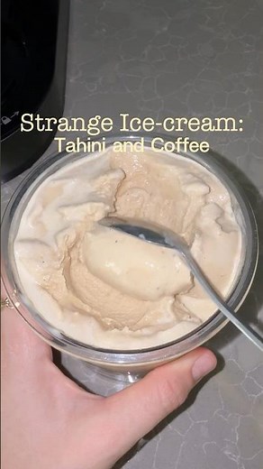 Protein Ice Cream Recipe: Tahini Coffee Ninja Creami