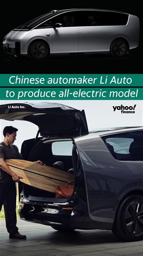 4.9K views · 26 reactions | Chinese automaker Li Auto to produce all-electric model | Yahoo Finance | Facebook