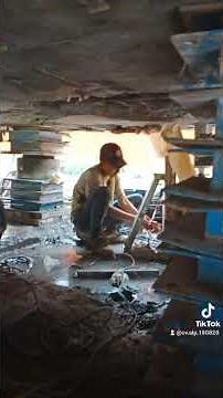 😲 You Won’t Believe This Concrete Drilling Method! 🧱⚡ #diy #construction #engineering