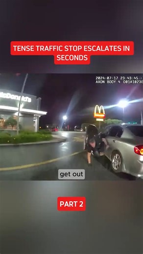 78K views · 908 reactions | Tense Traffic Stop Escalates in Seconds#cops #police #bodycam | Beat Patrol | Facebook