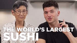 How Much Rice It Takes to Build a Record Breaking Sushi