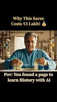 Why This Saree Costs ₹5 Lakh! 💰 (The Truth) #kanchipuram #kanchipuramsilksaree