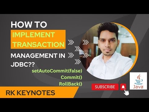 #04 Transactions Management in JDBC | NetBeans Demo | SetAutoCommit(), Commit(), RollBack() | MYSQL