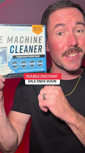Ice machine cleaner #cleanice #icemachinecleaner *prices may vary on different days, results may vary* Promotion may have ended by the time you see this #tiktokshopstockup