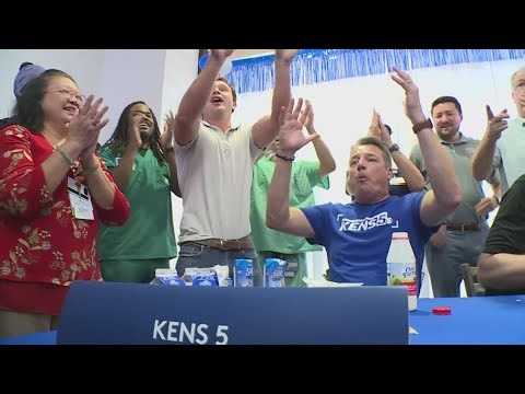 Cereal eating contest helping kids in need with fierce competition