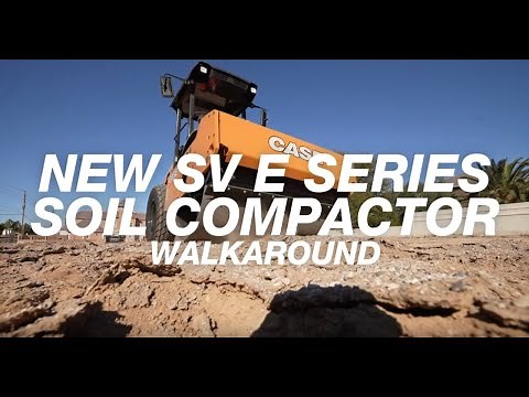 North America: Walkaround: New SV E Series Soil Compactors