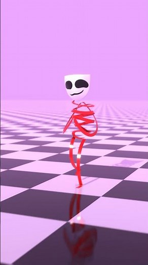 Gangle Walking Cycle (TADC Animation) #theamazingdigitalcircus #gangle