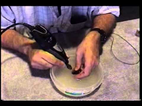 How to Drill a Hole In a Tiger Eye Stone Cabochon for a Pendant.mp4