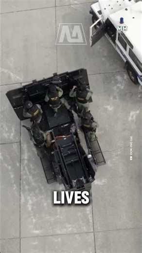 Soldiers Present a New Robotic Assault System