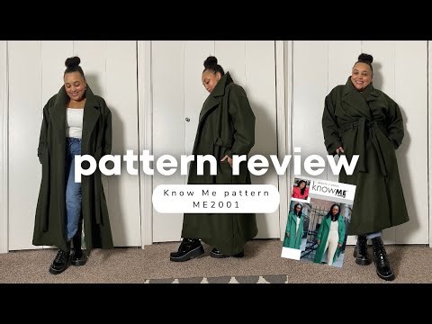 Know Me pattern ME2001 pattern review plus tips on sewing with wool!