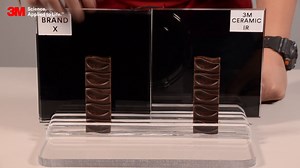 WATCH: Will the chocolate melt? If you have the 3M™ Ceramic IR Series Automotive Window Film, it will not. This tint rejects more heat with its nano-ceramic technology compared to three layers of other automotive film brands, thus making your ride a tad cooler (and less likely to melt stuff!). For a comfortable and sweet ride, choose #3MAutoFilms. #3MTintMyRide | 3M Films