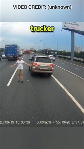Furious Russian Driver Gets Instant Karma!