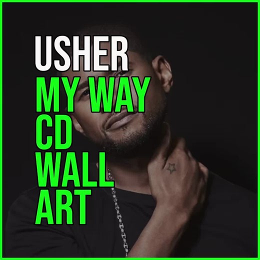 Usher – CD Wall Art My Way Smooth, confident, and late-90s R&B perfection 🔥🎤 This My Way CD wall art isn’t just décor — it’s the moment Usher stepped into superstardom. With sleek production and effortless vocals, this display captures a defining era of modern R&B 💿✨ Silky grooves, heartfelt lyrics, and undeniable charisma turned this album into a blueprint for late-90s slow jams and radio anthems. It’s stylish, romantic, and timeless. A standout statement piece for fans who appreciate classi