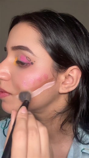 Cheekbone contouring that blends perfectly #makeup #technique