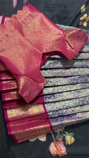 ✨ Giveaway Alert! ✨ పట్టు లంగా జాకెట్ final output 💖. #pattulehenga #giveaway #kids #kidslehengas