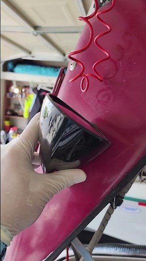 Adjustable 2 pin mirrow from jetski Yamaha VX installed on Waverunner 3