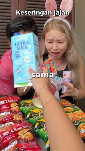 Ketika keseringan jajan sampe ibu afal😂😂