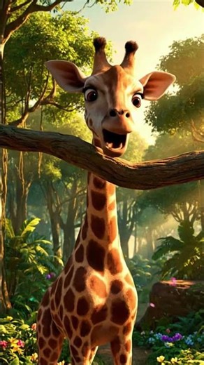 Giraffe’s Stuck Head Adventure — Friendship to the Rescue! #animallove