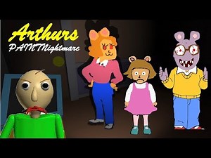 Arthurs Paint Nightmare Mod Full Game & Ending Playthrough Gameplay (indie horror Game)